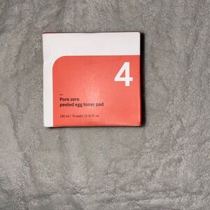 Numbuzin No.4 Pore Zero Peeled Egg Toner Pads